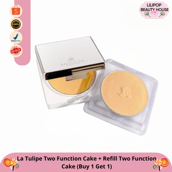 La Tulipe Two Function Cake + Refill Two Function Cake (Buy 1 Get 1)