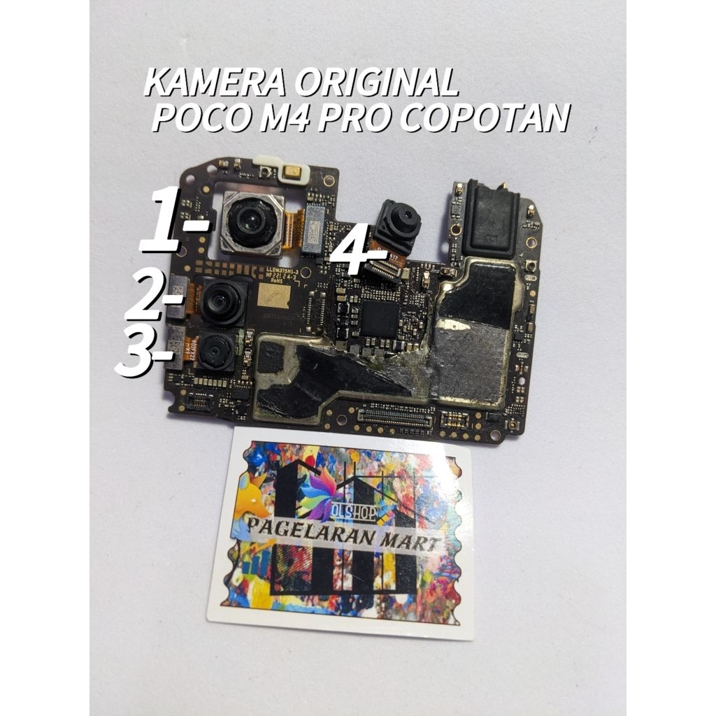 KAMERA POCO M4 PRO COPOTAN