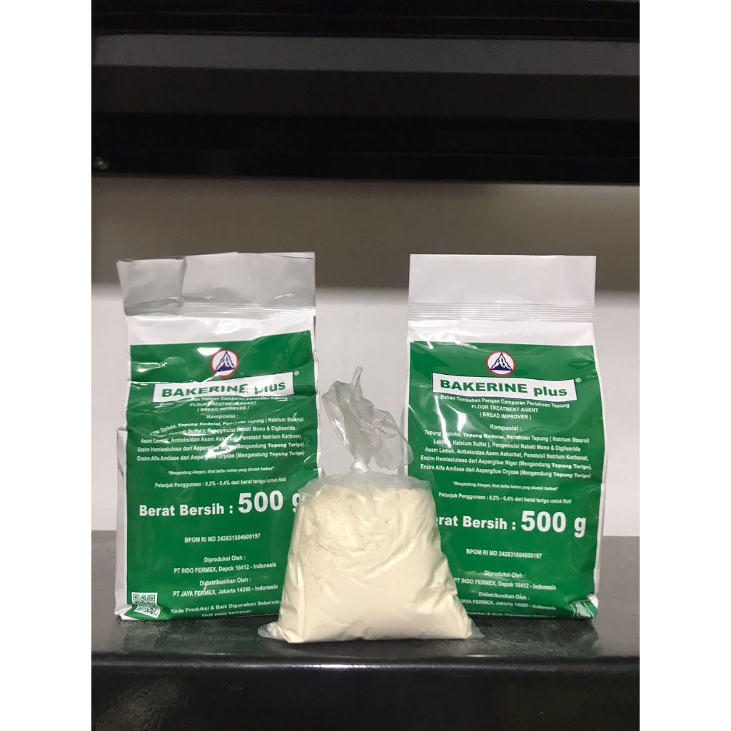 Pelembut Roti - Bread Improver Bakerine Plus Rep 100gram