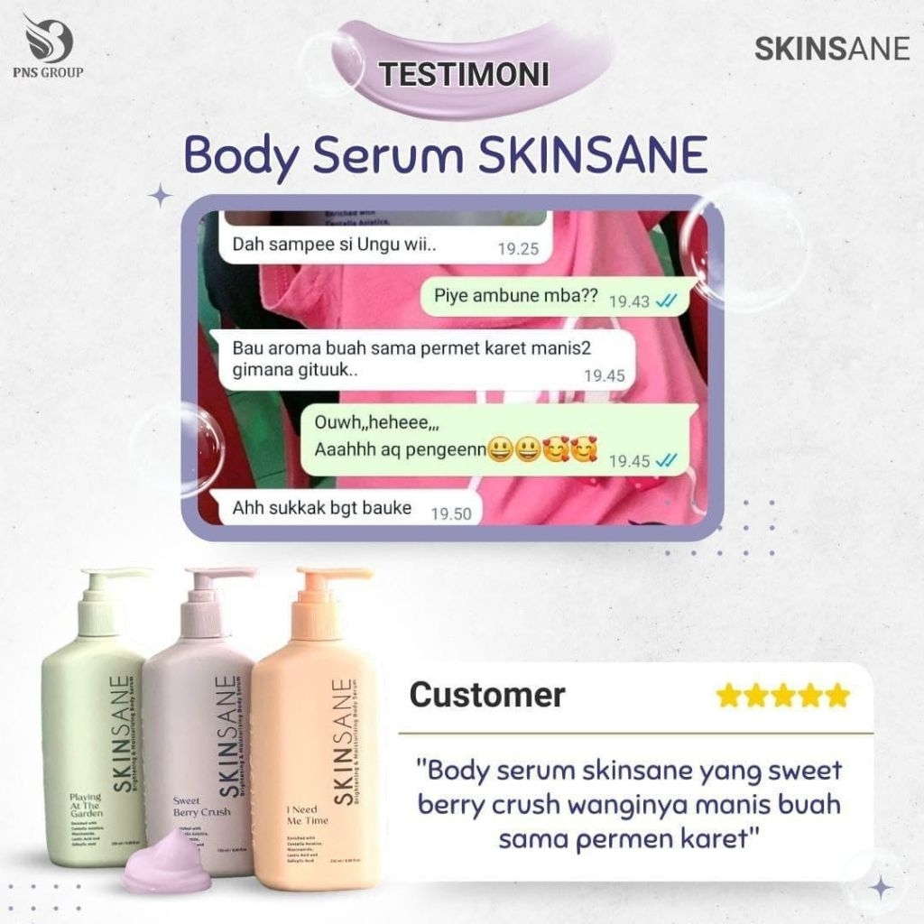 skinsane body care serum
