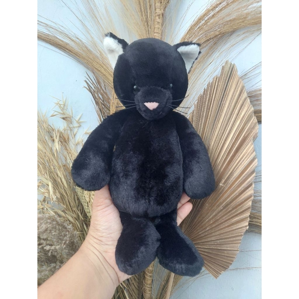 Jellycat Bashful Black Kitten Medium