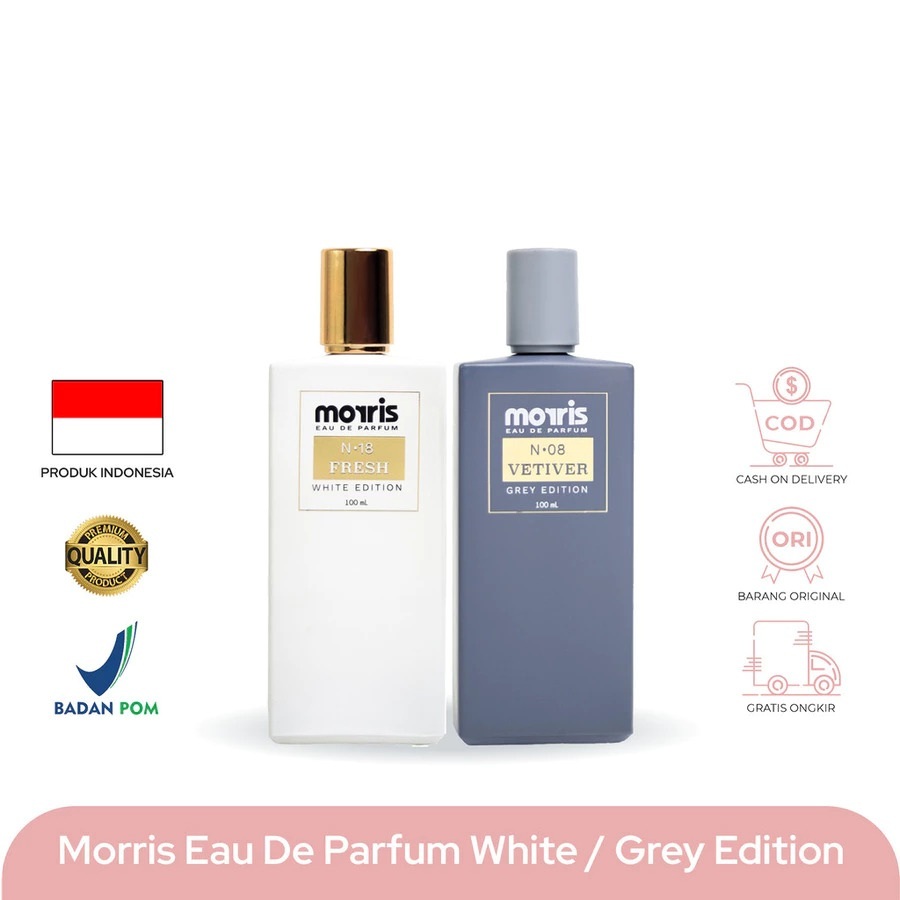 Morris Eau De Perfume White / Grey Edition