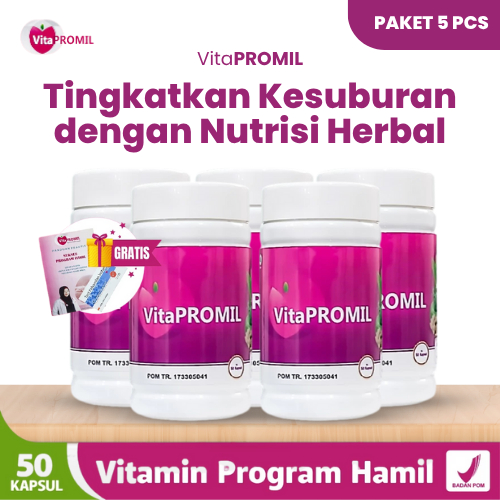 Vitapromil - Vitamin Program Hamil Paket 5pcs