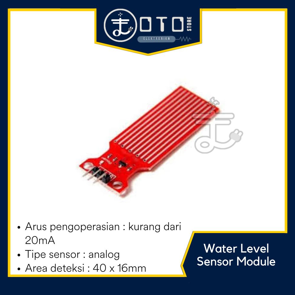 Water Level Sensor Module Sensor Air Hujan Ketinggian Permukaan Rain