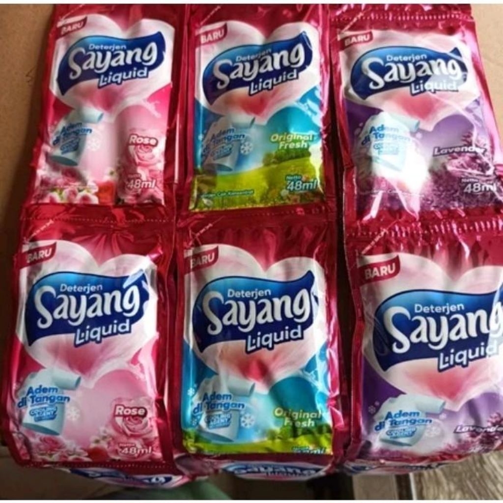 Sayang deterjen liquid dan bubuk