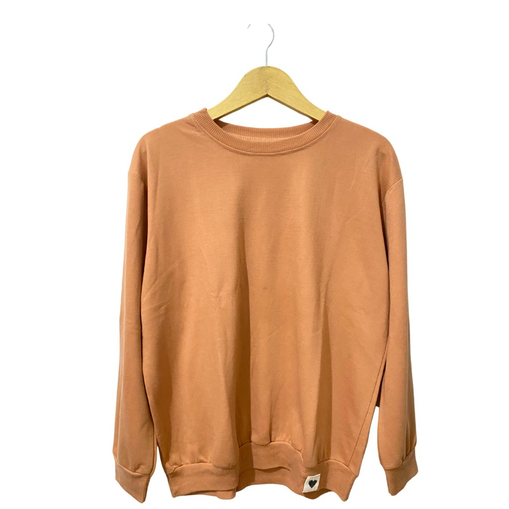 PRELOVED SWEATER|| SIZE M|| ORANGE