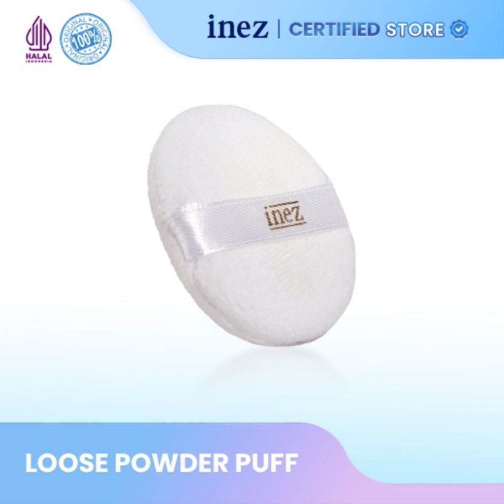 Inez Loose Powder Puff Wajah