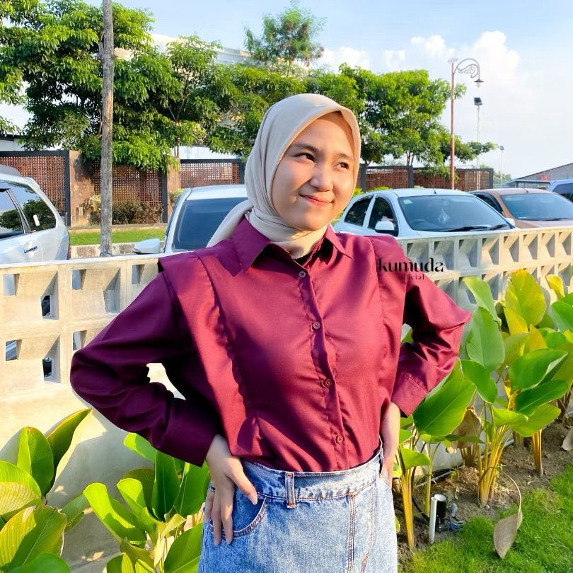Salma Shirt Basic byKumuda