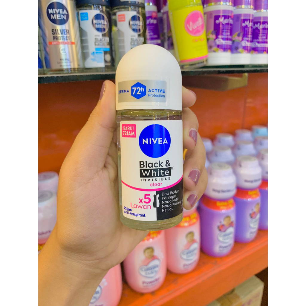 NIVEA BLACK&WHITE INVISIBLE CLEAR 50ML