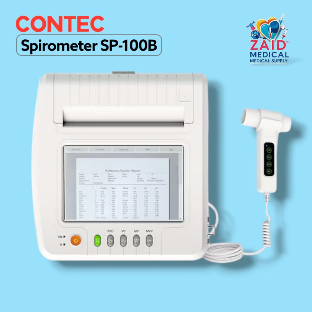 Contec Spirometer SP-100B/ Spirometer lung function test machine patient diagnostic spirometry device<br/>