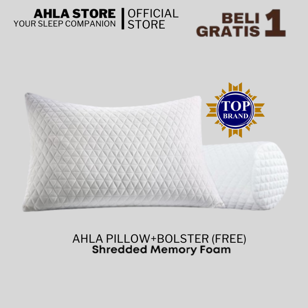 SATU PAKET BANTAL GULING PREMIUM