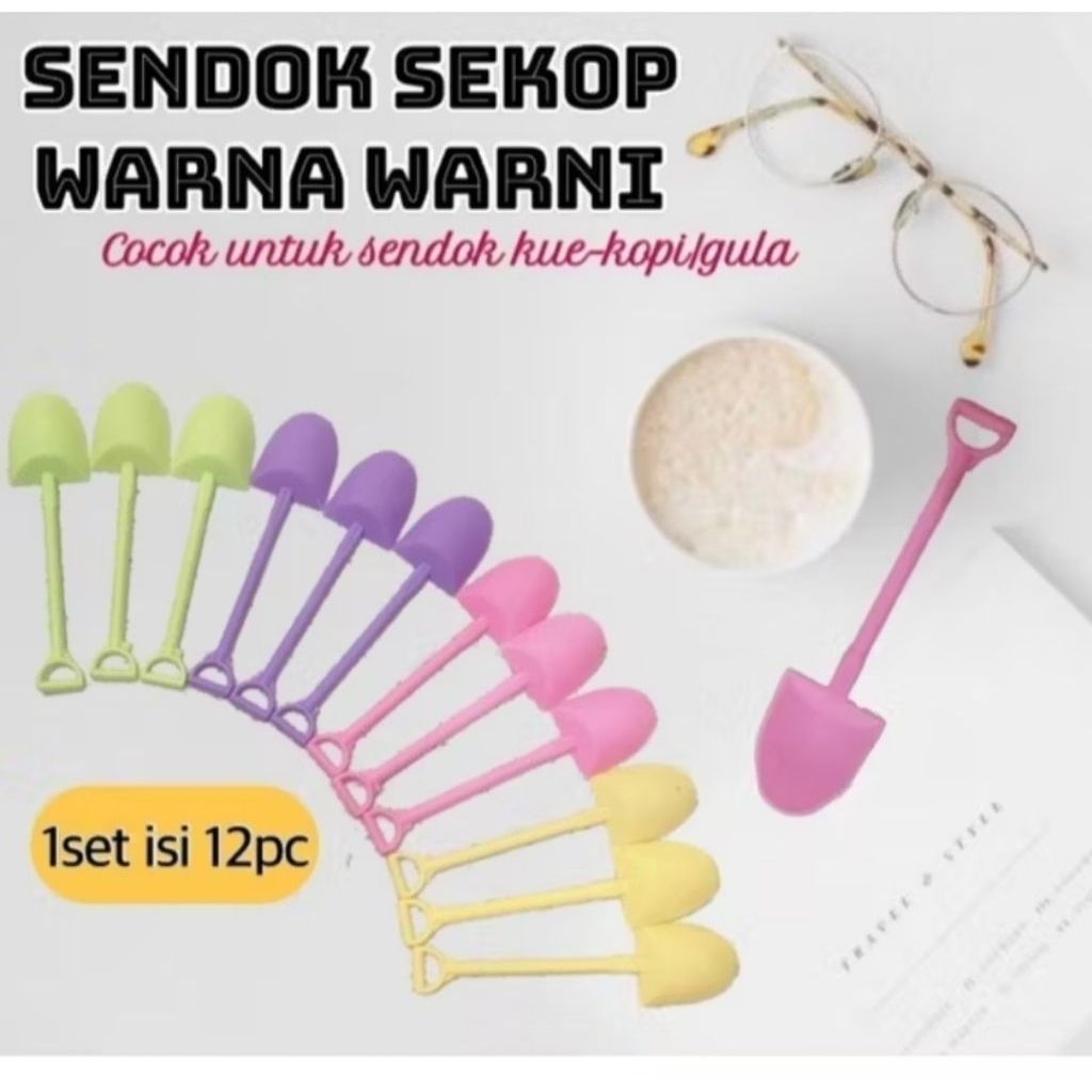 Sendok Sekop Warna Warni