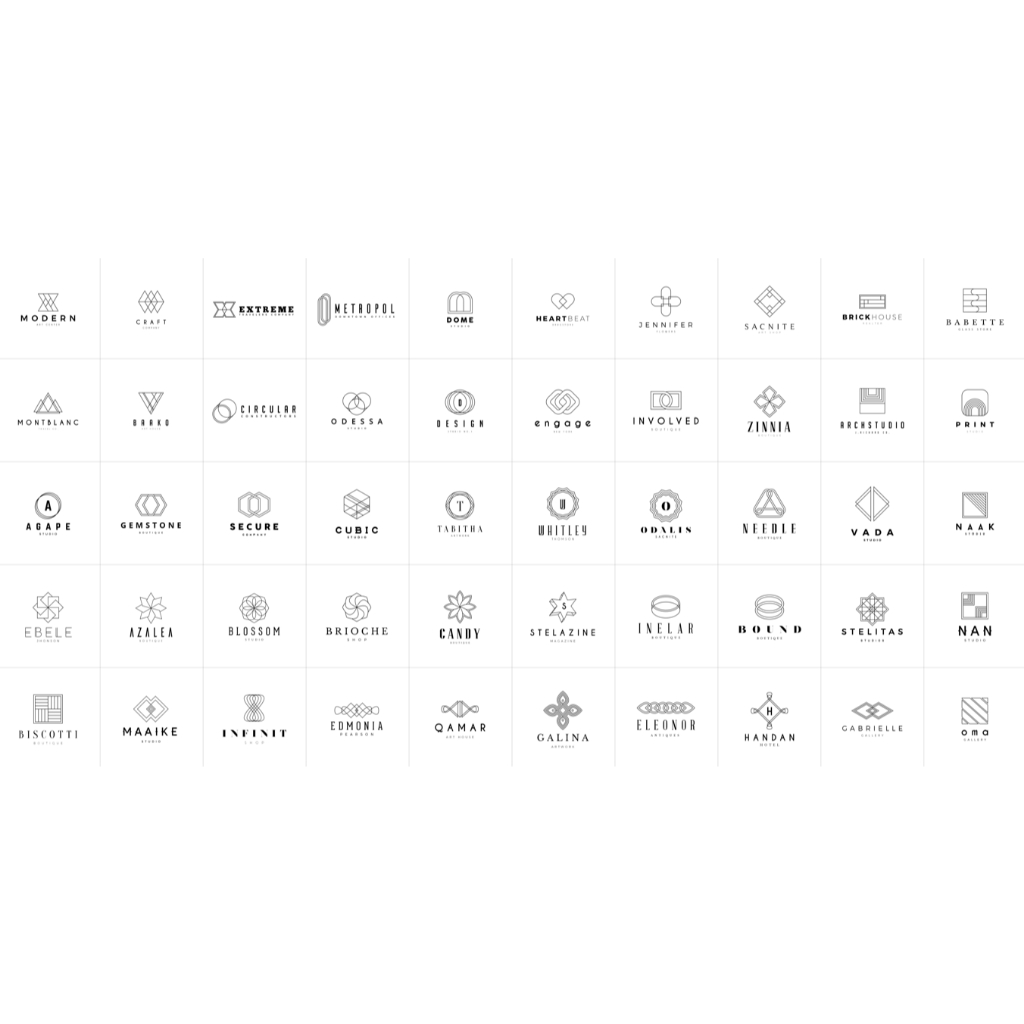 2400+ Logo Mega Pack With Fonts format psd ai eps