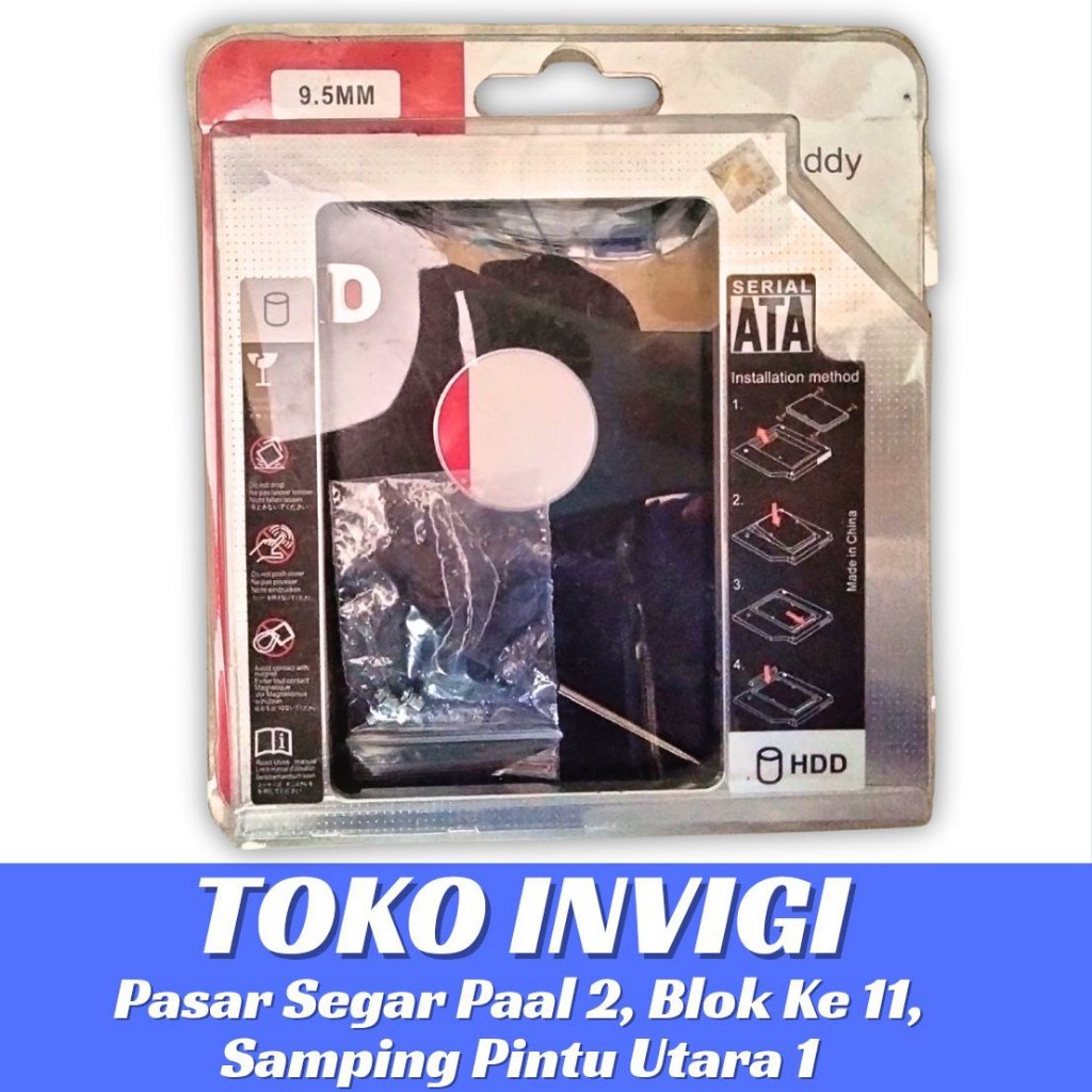 HDD CADDY TIPIS 9.5MM