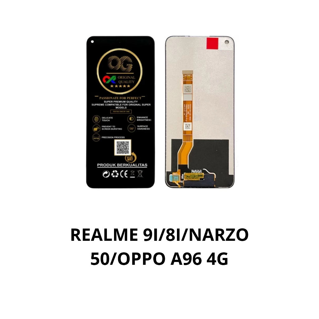 LCD/TOUCHSCREEN/REALME/9i/8i/NARZO 50/OPPO/A96 4G
