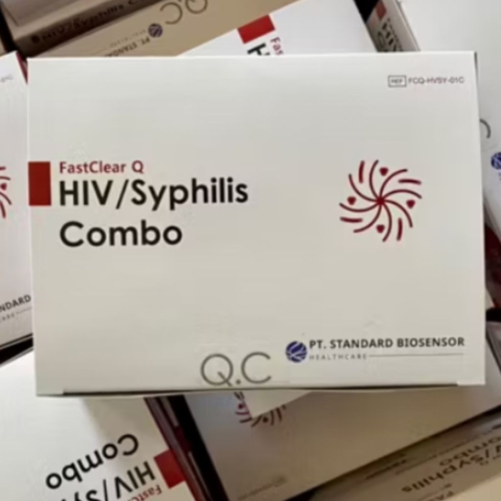 Alat Cek Test HIV/syphilis Combo SD BIOSENSOR isi 25