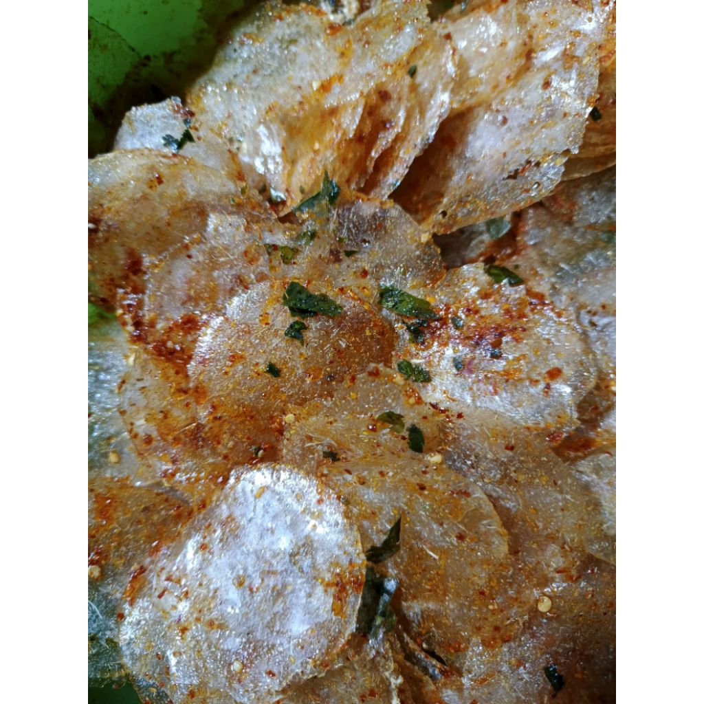kripca kripik kaca daun jeruk