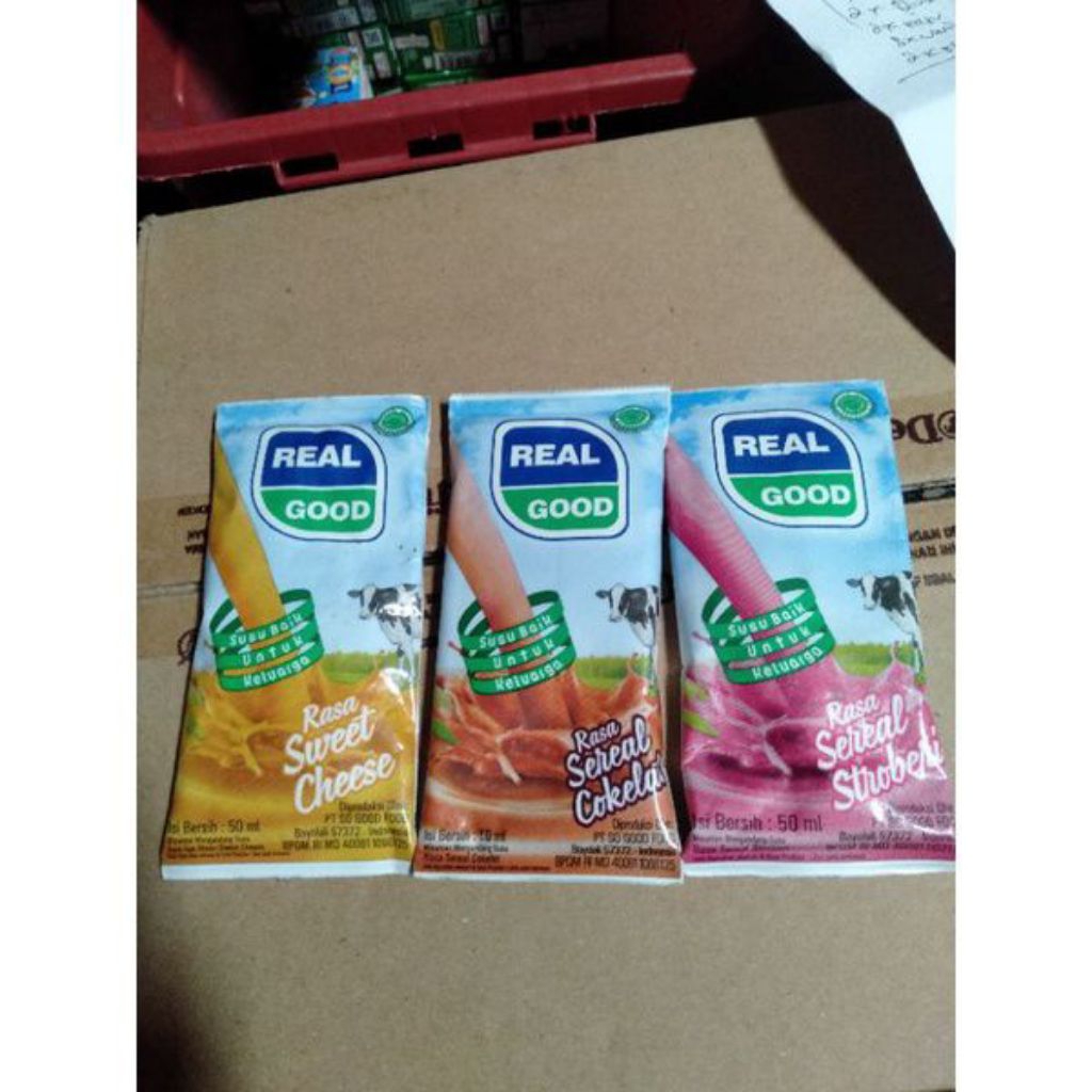 Susu UHT Real Good 50ml