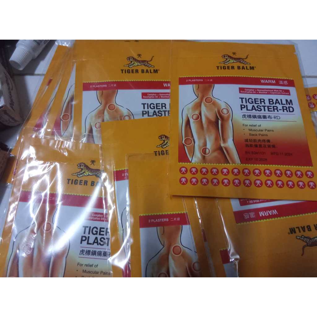 Tiger Balm Plaster RD Warm 2s