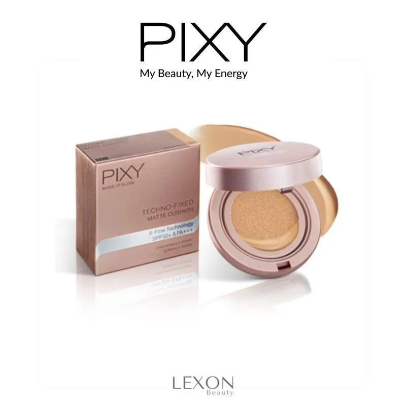 Pixy Make It Glow Techno Fixed Matte Cushion