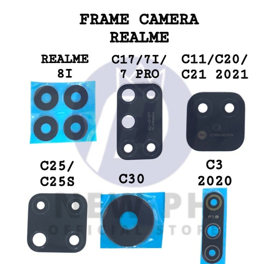 Ph Bandung _ Frame Camera (Kaca Only) Realme