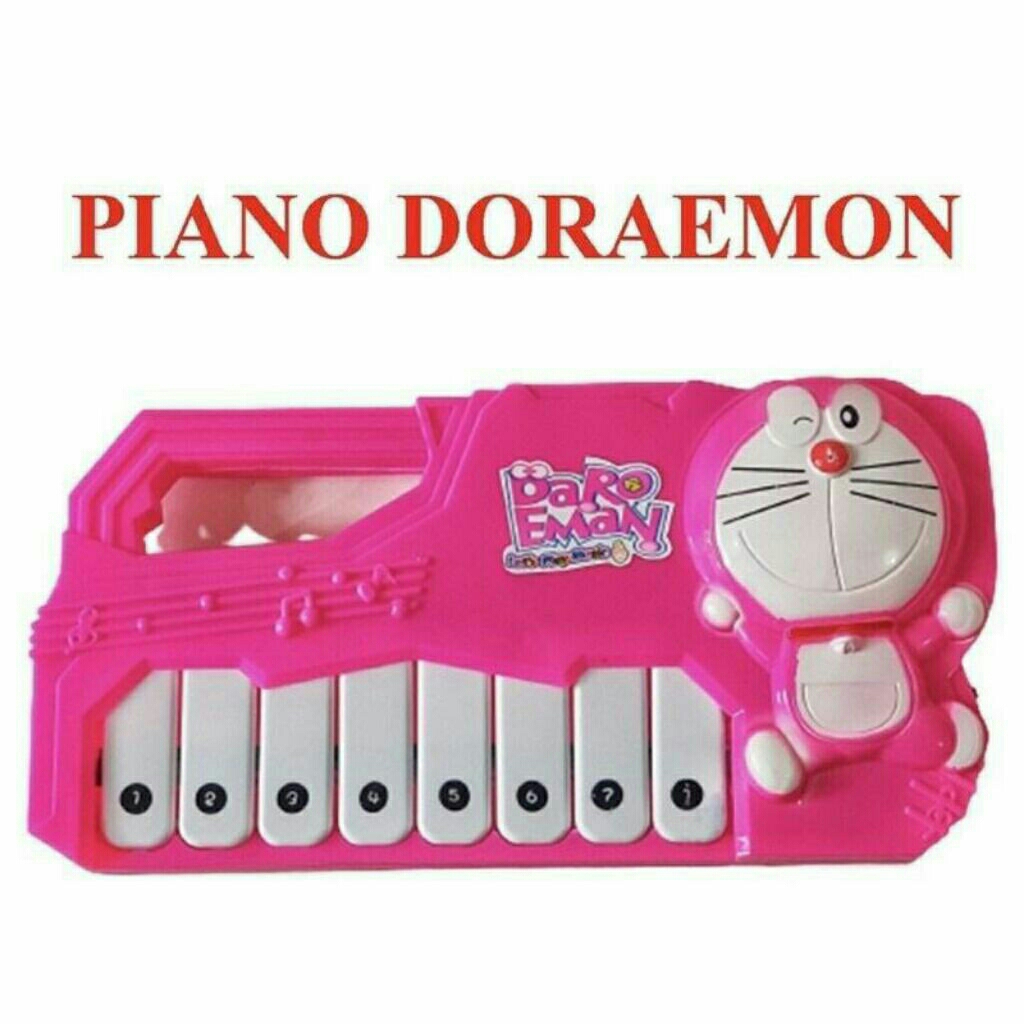 Mainan Anak Piano Doraemon