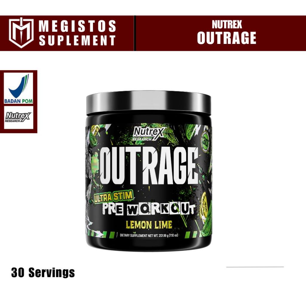 NUTREX PWO Outrage 30 Servings