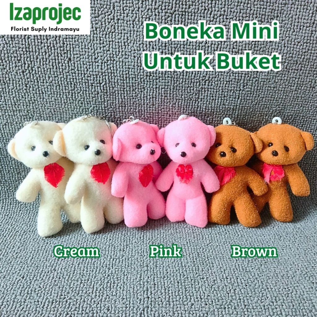 izza- Boneka Mini untuk Buket