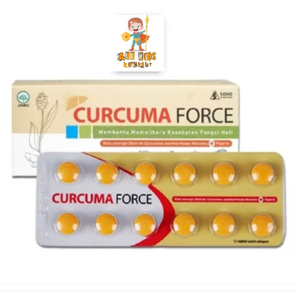Curcuma Force Strip 12 Tablet (AS)
