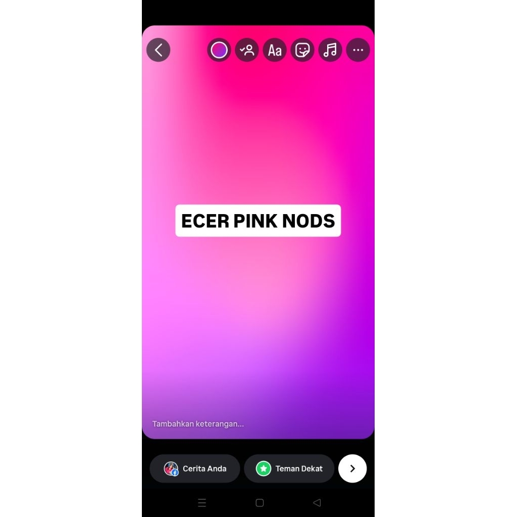 pisahan NODS pink