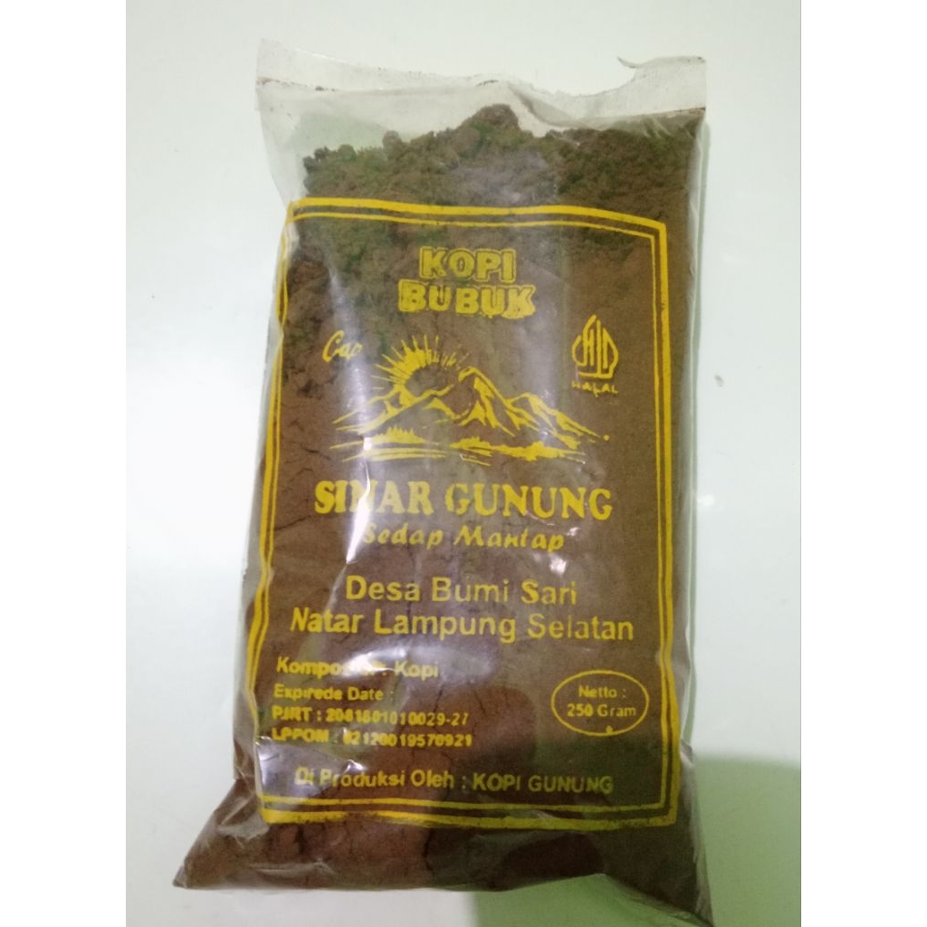 kopi bubuk 250 gram