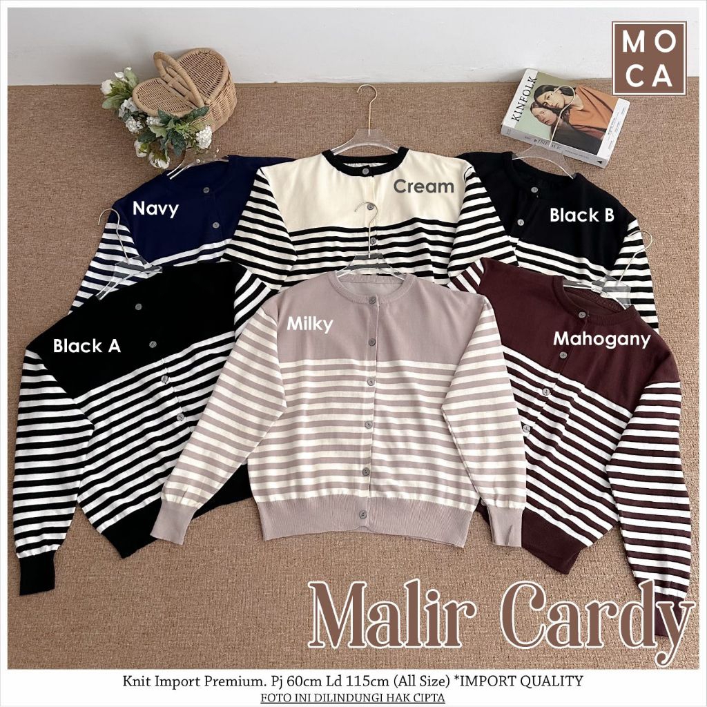 Malir Cardy knit premium import