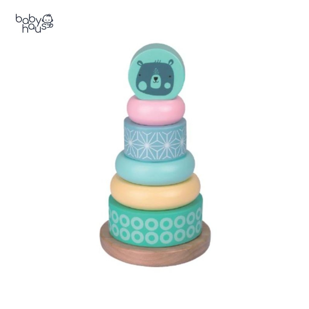 BUBBLE - Wooden Stacking Rings