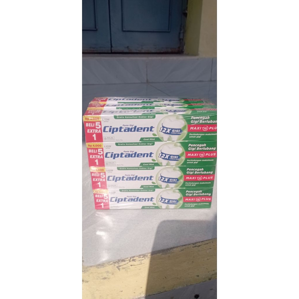 Ciptadent 75gram beli 5 gratis 1