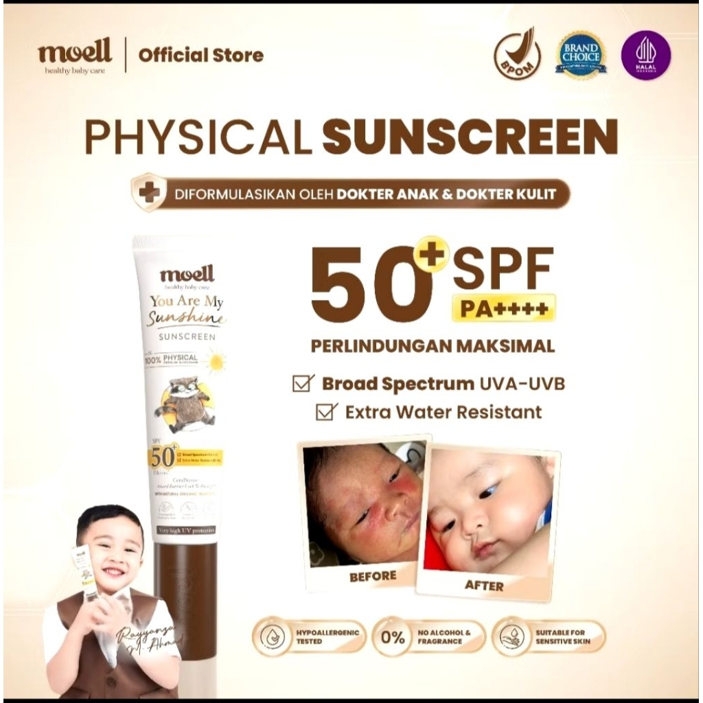 MOELL SUNSCREEN SPF 50 PA++++