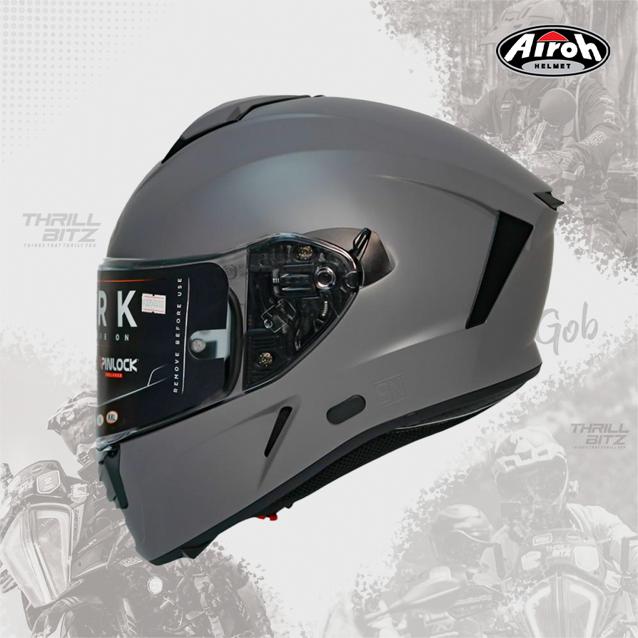 Helm Airoh Spark Helmet - Color Anthracite Matt