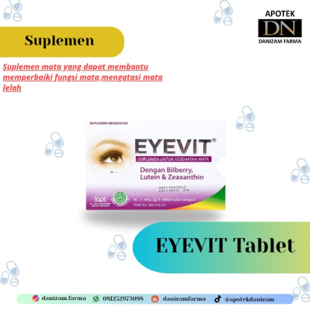 Eyevit Tablet @6 tablet