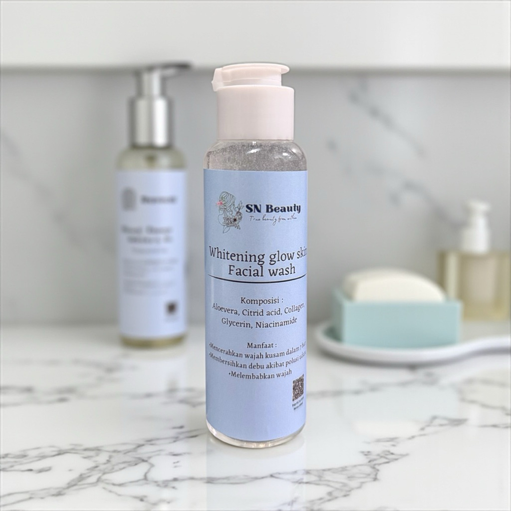 WHITENING GLOW FACE WASH
