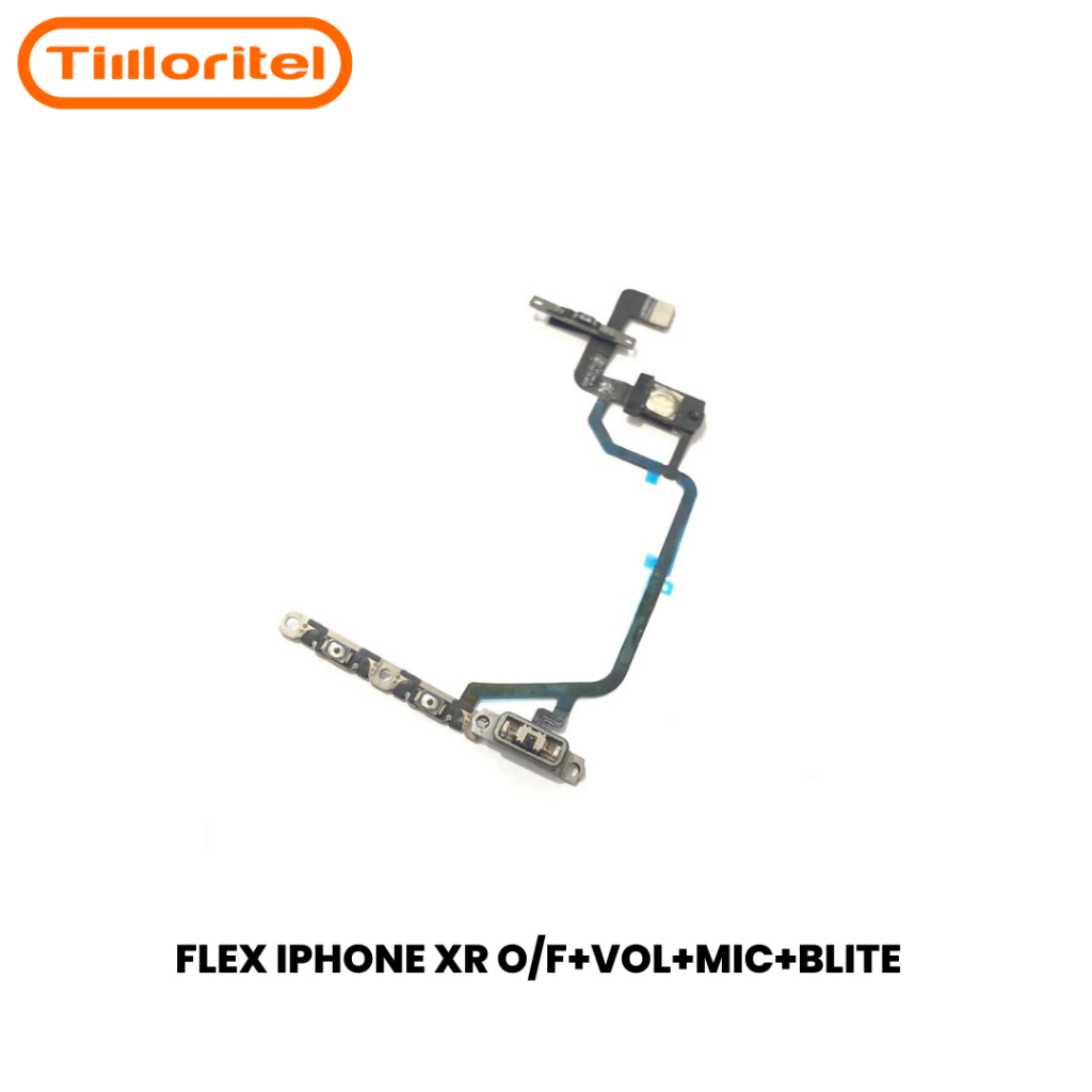 FLEXIBEL ON OFF + VOL + MIC + BLITE KOMPITABEL IPH XR