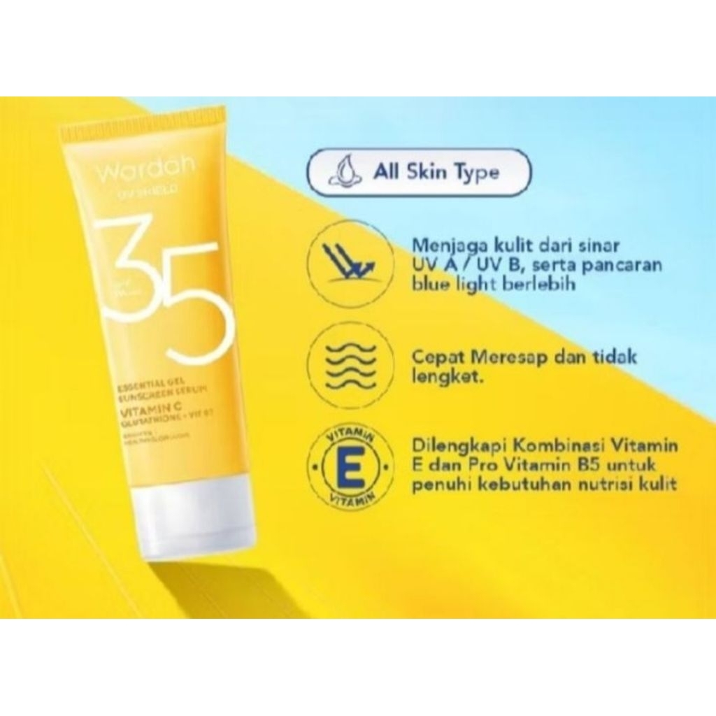 Sunscreen Wardah UV Shield Essential SPF 35 PA+++