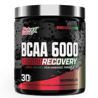 Nutrex BCAA 6000 Recovery 30 Servings Watermelon Performance Formula