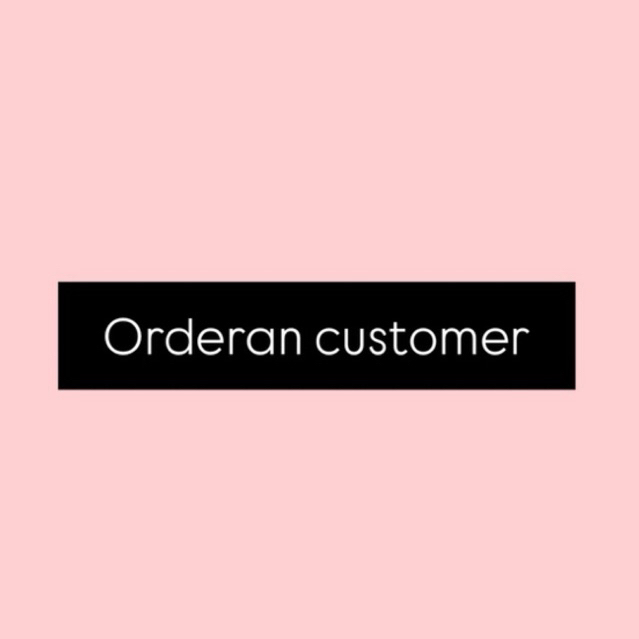 orderan customer part 1