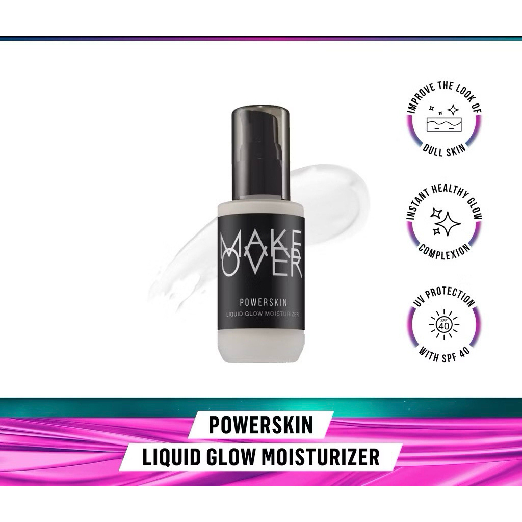 MAKE OVER Powerskin Liquid Glow Moisturizer 45ml