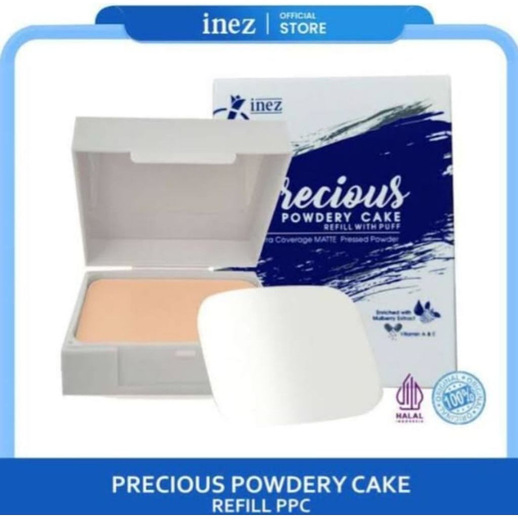 PRECIOUS POWDERY CAKE REFIL PPC INEZ(natural)