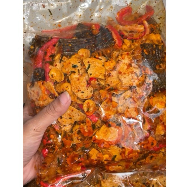seblak kering campur