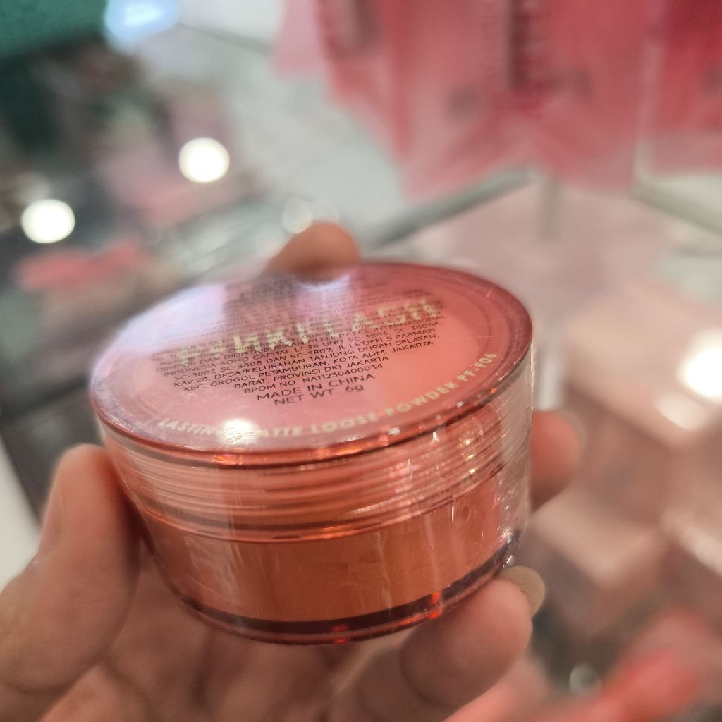 pinkflash lasting matte loose powder