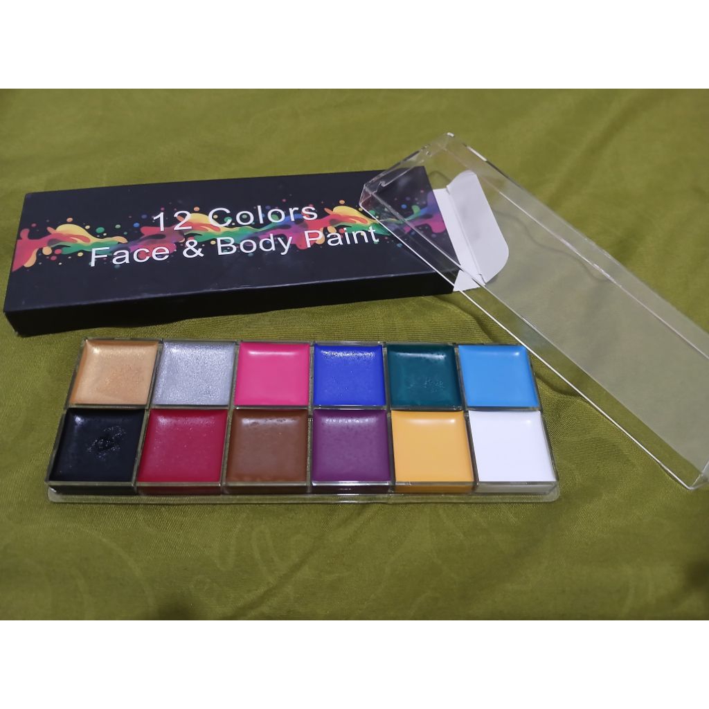 Faceandbodypaint12colors