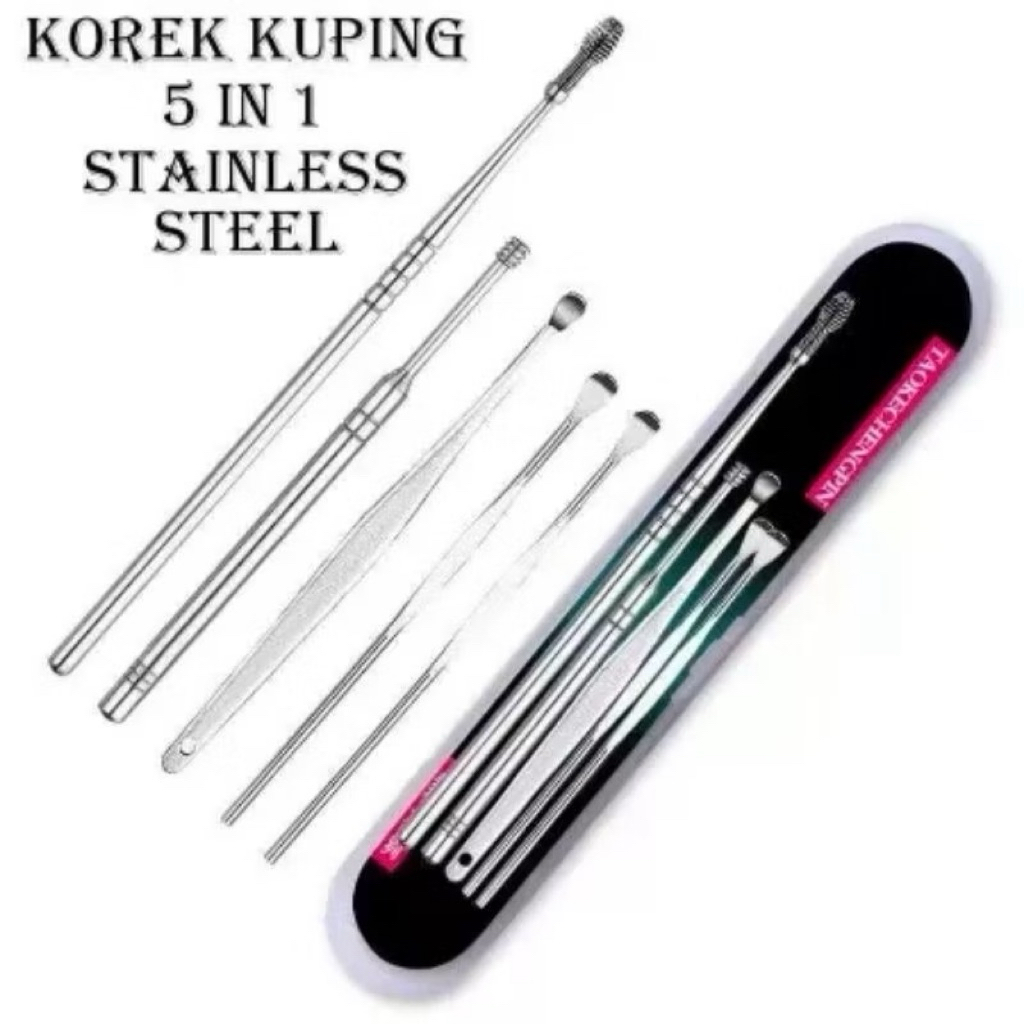 KOREK KUPING STAINLESS