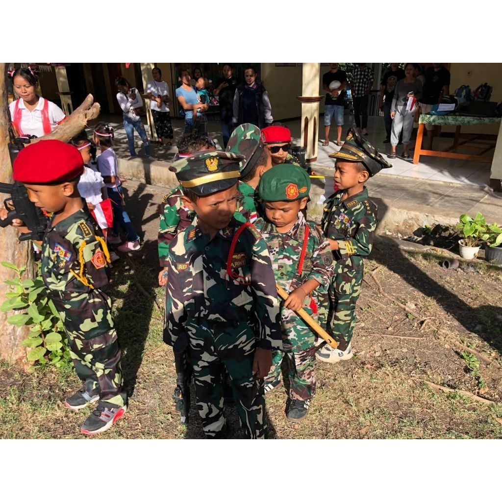 BAJU TNI AD KOMPLIT