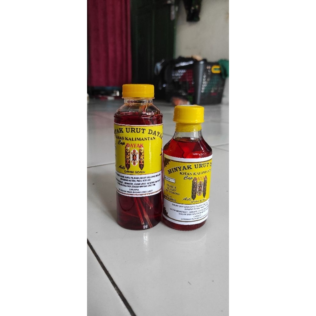 minyak urut dayak